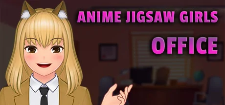 Anime Jigsaw Girls - Office cover