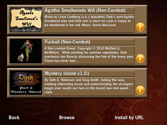 Dink Smallwood HD PC performance and system requirements