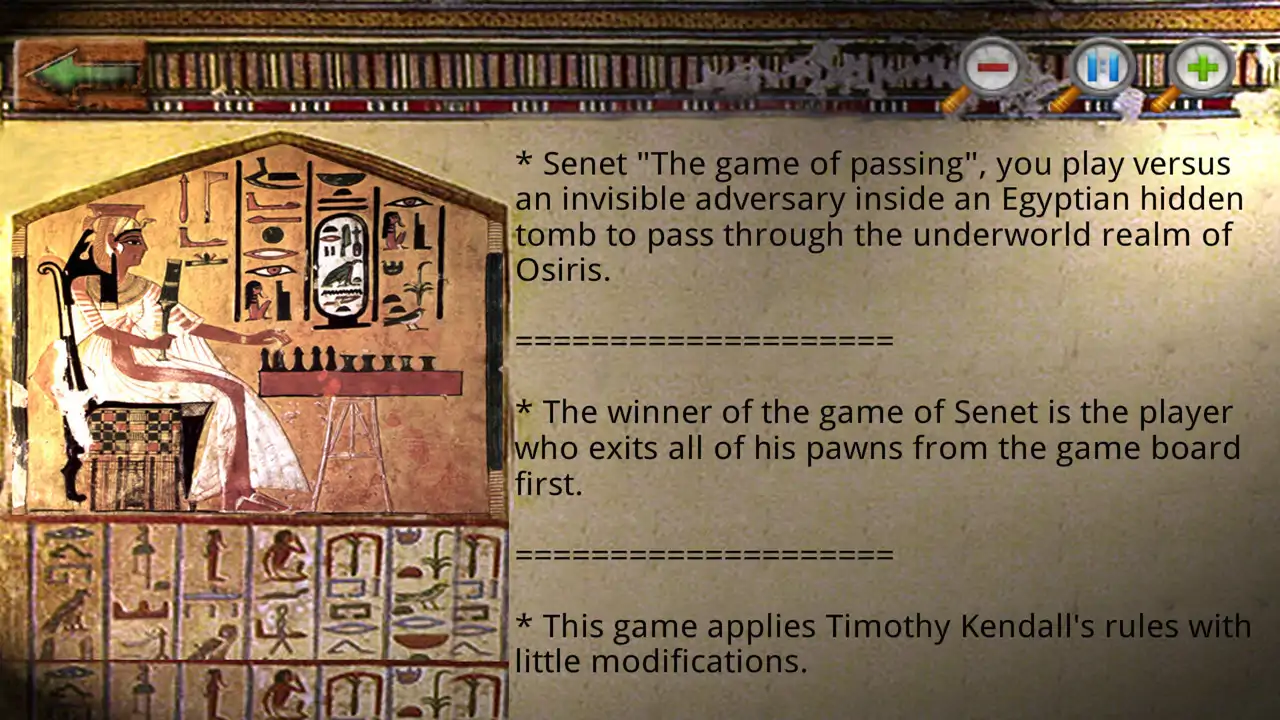 Egyptian Senet PC performance and system requirements
