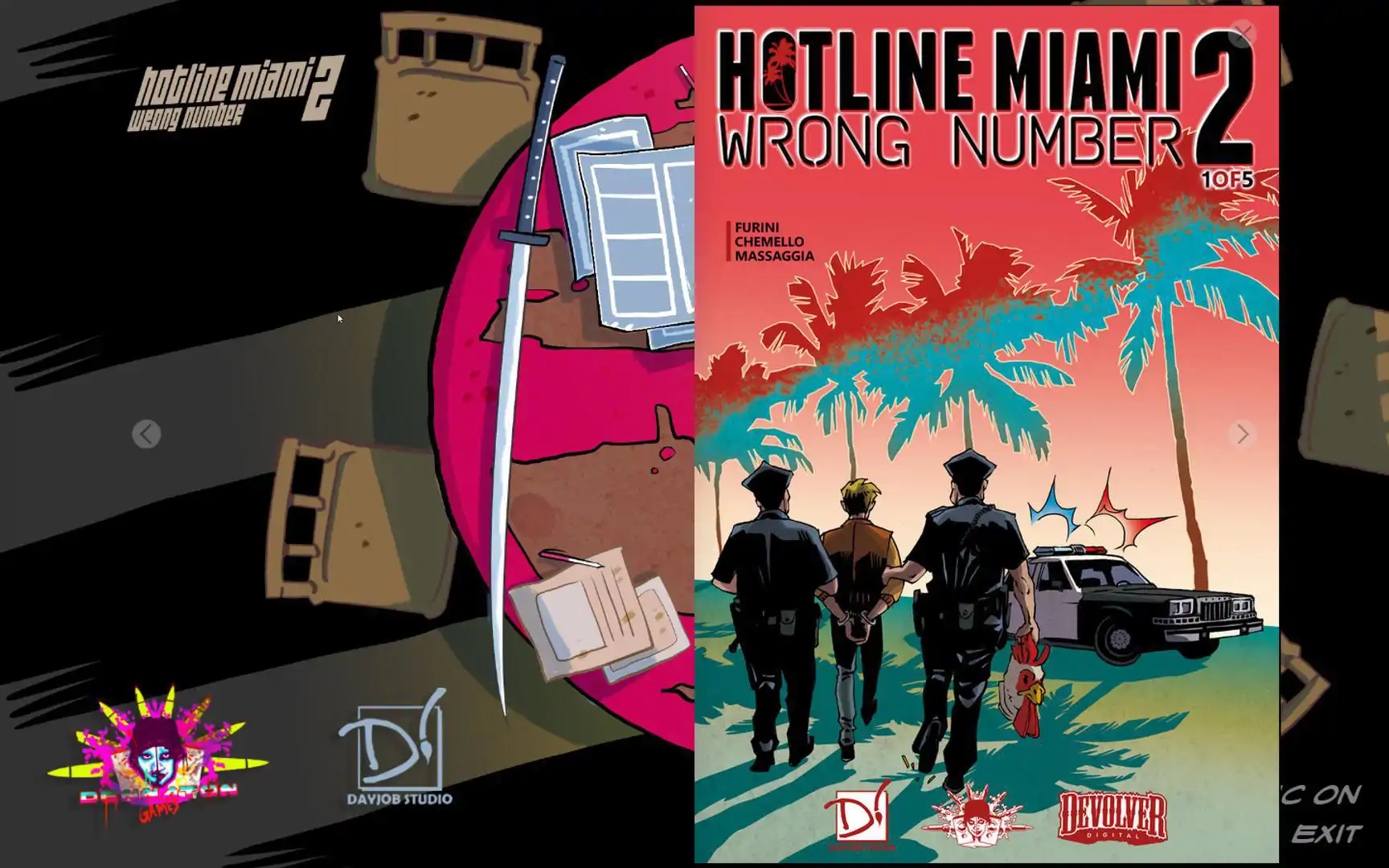 Hotline Miami 2: Wrong Number Digital Comic PC system requirements screenshot