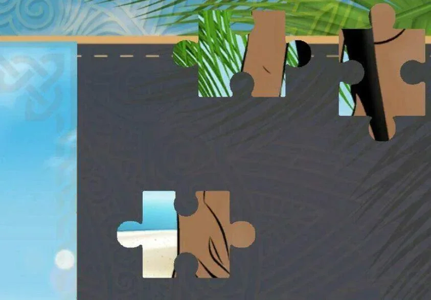 LineArt Jigsaw Puzzle - Erotica Summer