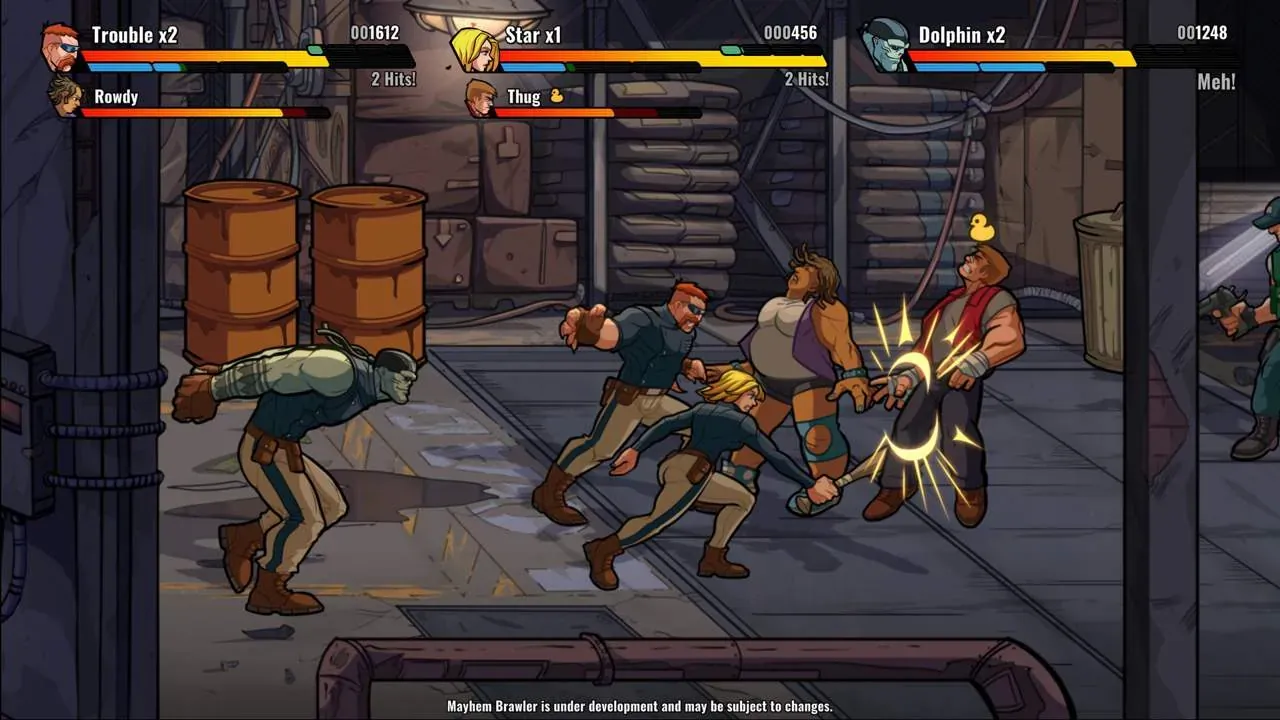 Mayhem Brawler PC performance and system requirements