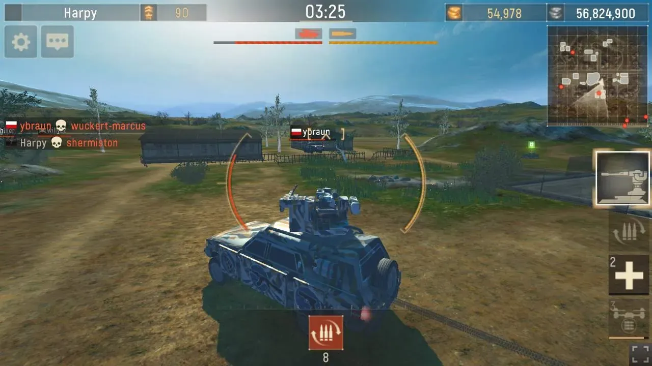 Metal Force: Tank Games Online PC system requirements screenshot