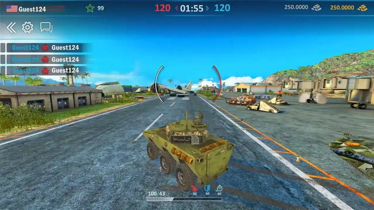 Modern Assault Tanks PC system requirements screenshot