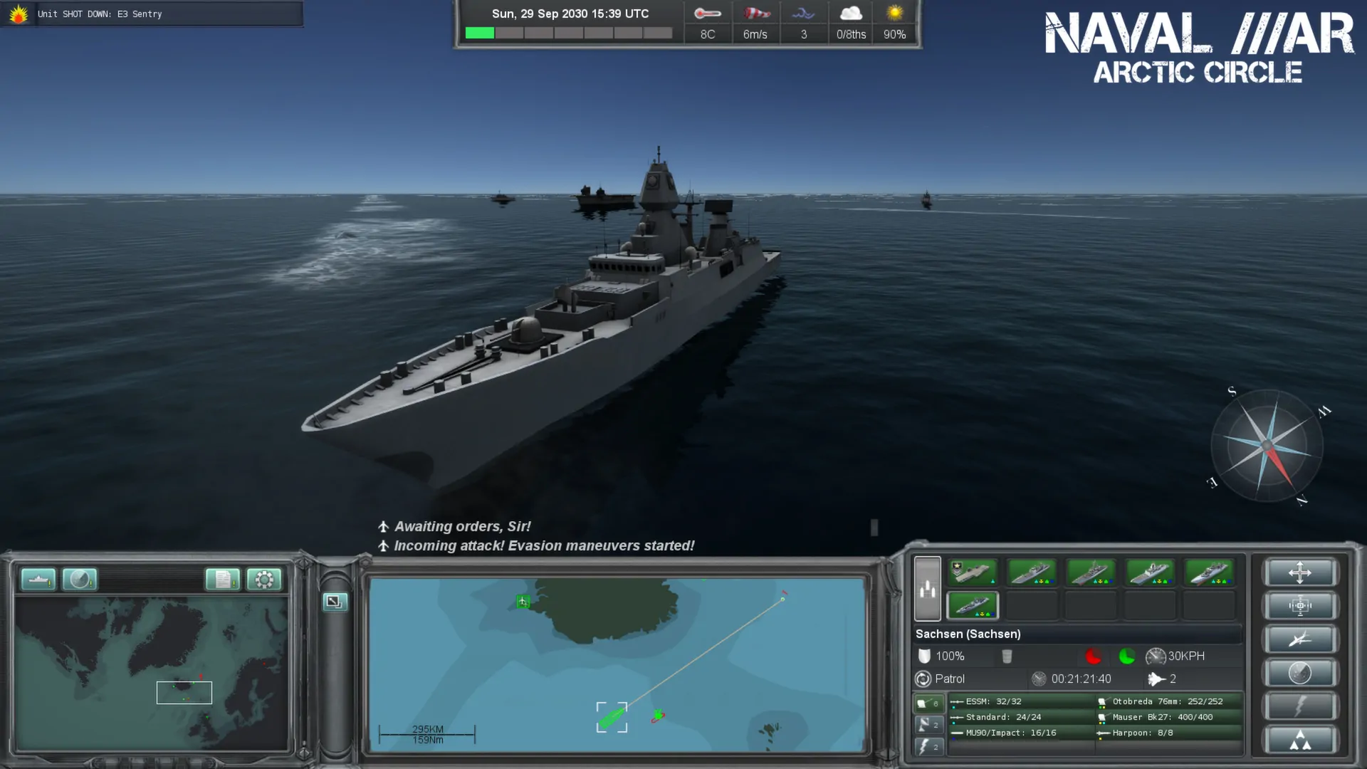 Naval War: Arctic Circle PC performance and system requirements