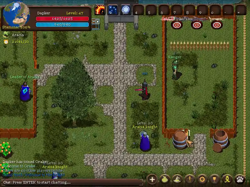 Orake 2D MMORPG PC performance and system requirements