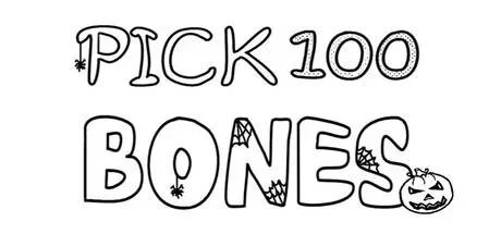 Pick 100 Bones PC system requirements screenshot