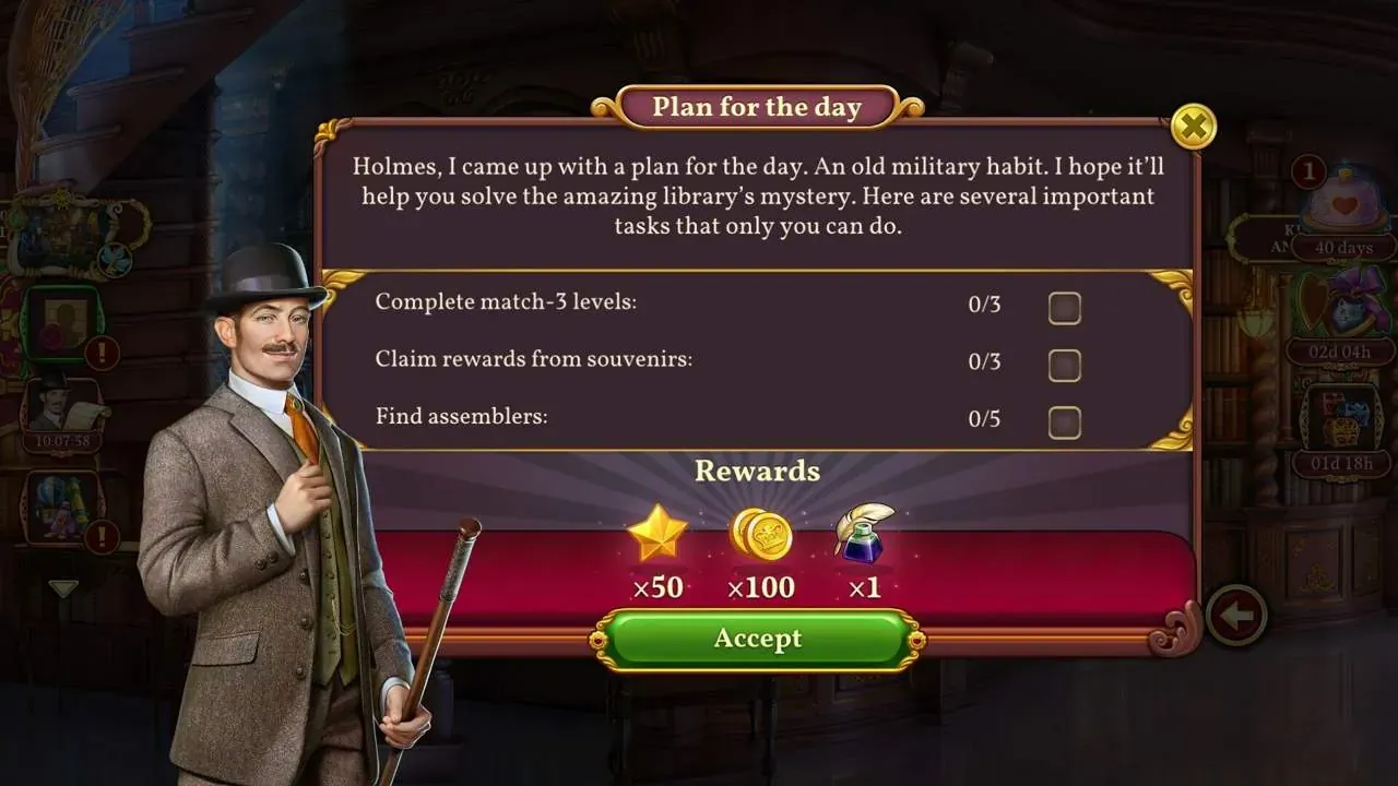 Sherlock: Hidden Object & Match-3 Mystery PC performance and system requirements