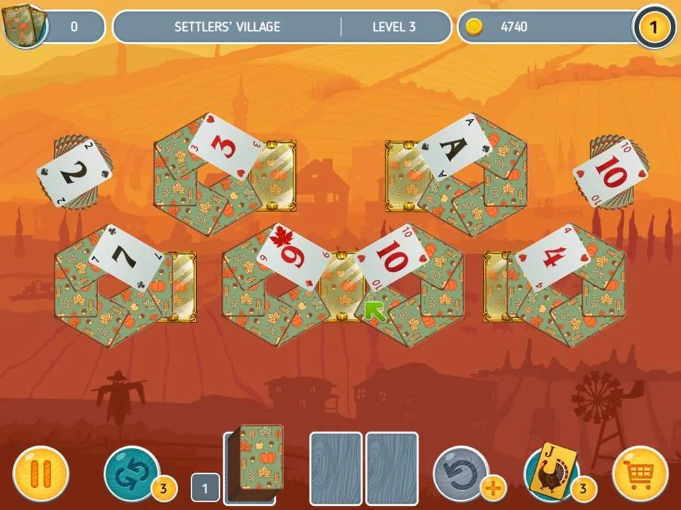 Solitaire Match 2 Cards. Thanksgiving Day cover