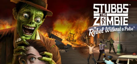 Stubbs the Zombie in Rebel Without a Pulse cover
