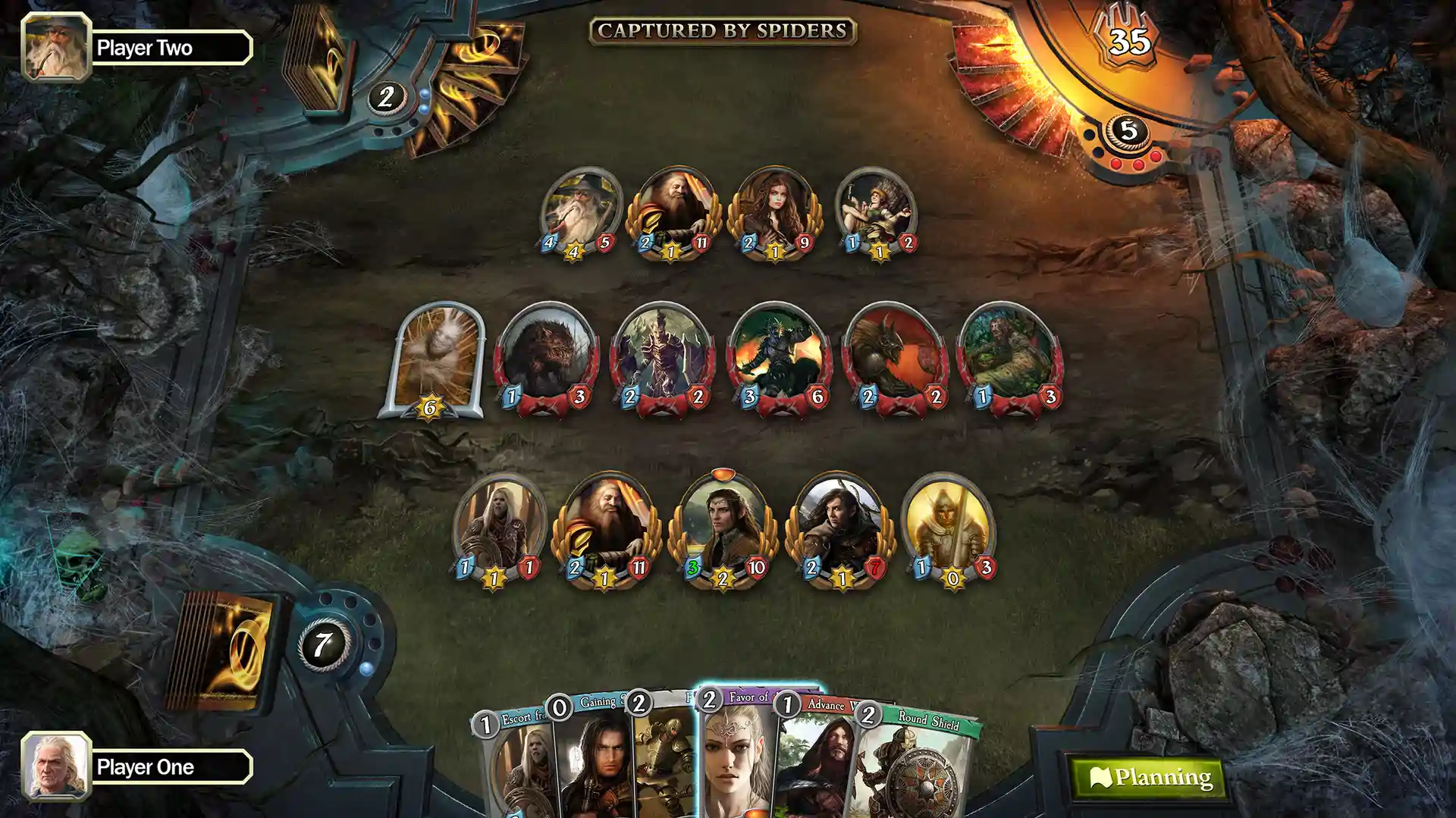 The Lord of the Rings Living Card Game cover