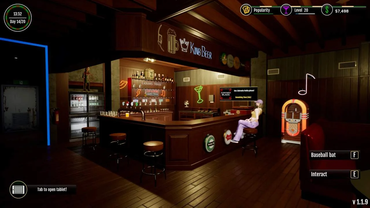 The Pub Life Simulator: Prologue PC performance and system requirements