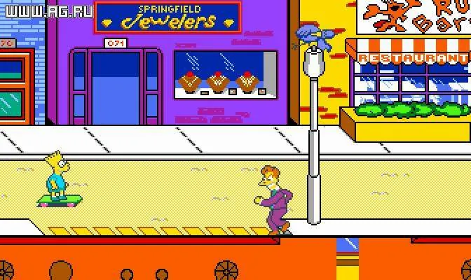 The Simpsons Arcade Game PC system requirements screenshot