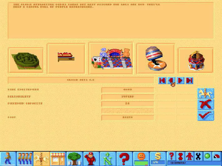 Theme Park PC performance and system requirements